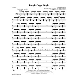 Boogie Oogie Oogie (arr. Alan Billingsley) - Drums