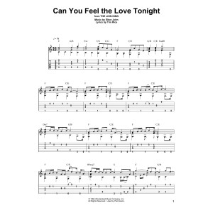 Can You Feel The Love Tonight (from The Lion King)