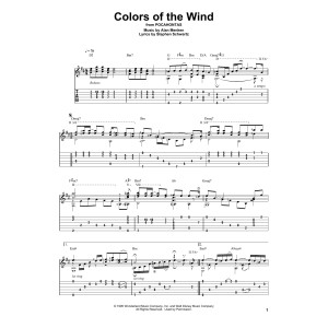 Colors Of The Wind (from Pocahontas)