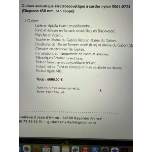 Guitare Nylon Pierre-Marc Martelli