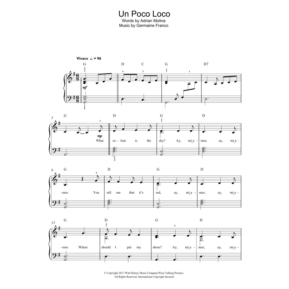 Un Poco Loco (from Coco)