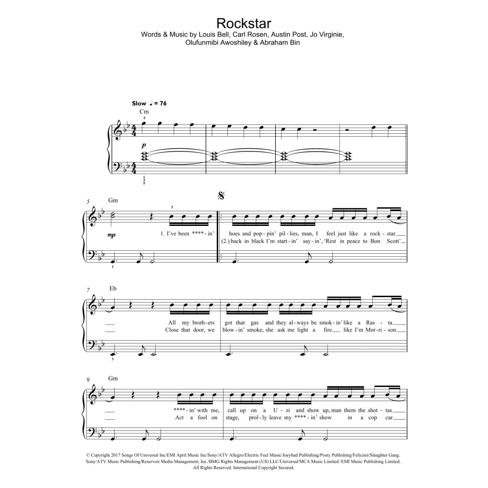 Rockstar (featuring 21 Savage)