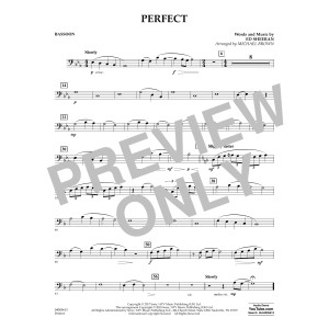 Perfect (arr. Michael Brown) - Bassoon