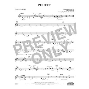 Perfect (arr. Michael Brown) - Eb Alto Clarinet