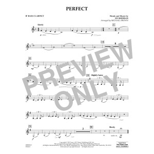 Perfect (arr. Michael Brown) - Bb Bass Clarinet