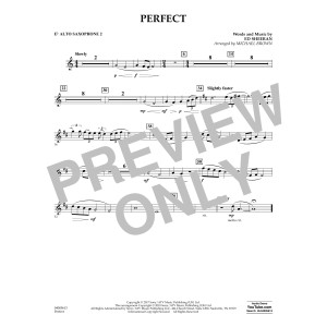 Perfect (arr. Michael Brown) - Eb Alto Saxophone 2