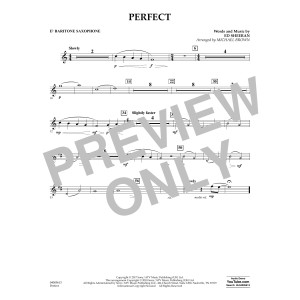 Perfect (arr. Michael Brown) - Eb Baritone Saxophone