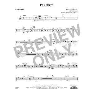 Perfect (arr. Michael Brown) - Bb Trumpet 1