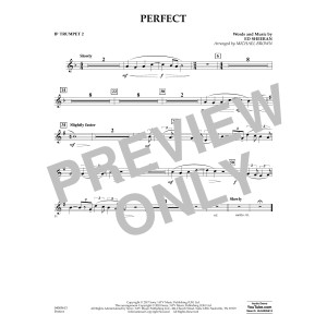 Perfect (arr. Michael Brown) - Bb Trumpet 2