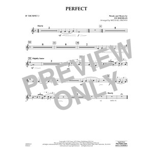 Perfect (arr. Michael Brown) - Bb Trumpet 3