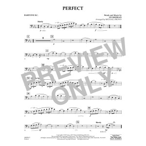 Perfect (arr. Michael Brown) - Baritone B.C.