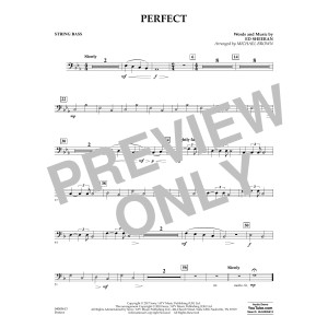 Perfect (arr. Michael Brown) - String Bass