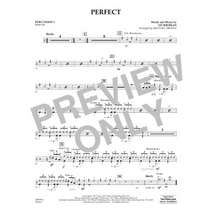 Perfect (arr. Michael Brown) - Percussion 1
