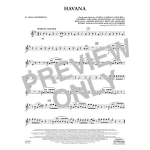 Havana - Eb Alto Saxophone 1