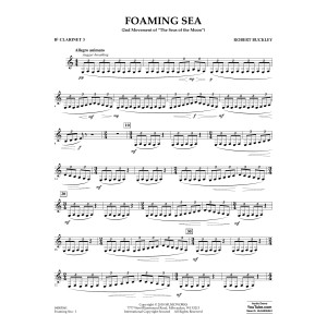Foaming Sea - Bb Clarinet 3