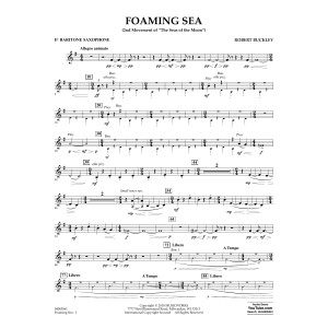 Foaming Sea - Eb Baritone Saxophone