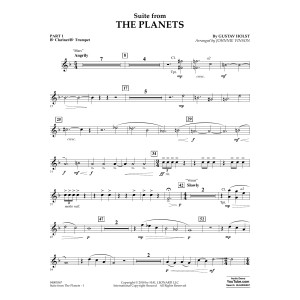 Suite from the Planets - Pt.1 - Bb Clarinet/Bb Trumpet