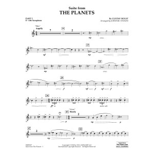 Suite from the Planets - Pt.2 - Eb Alto Saxophone