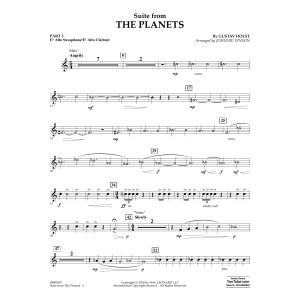 Suite from the Planets - Pt.3 - Eb Alto Sax/Alto Clar.