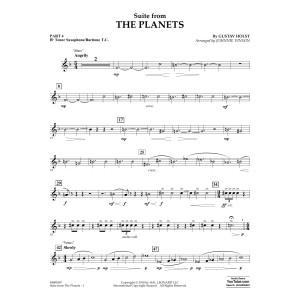Suite from the Planets - Pt.4 - Bb Tenor Sax/Bar. T.C.