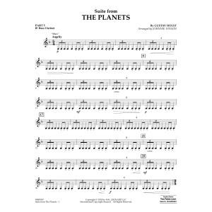 Suite from the Planets - Pt.5 - Bb Bass Clarinet