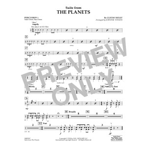 Suite from the Planets - Percussion 1