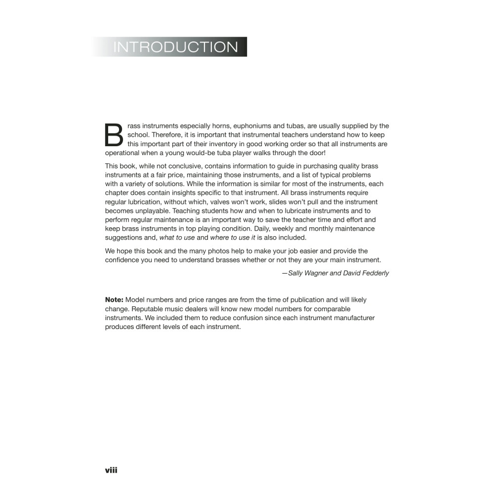Brass Instruments: Purchasing, Maintenance, Troubleshooting, and More