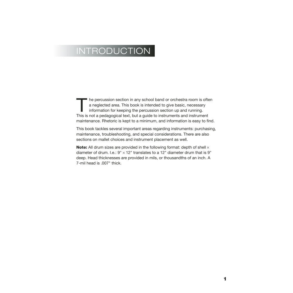 Percussion Instruments: Purchasing, Maintenance, Troubleshooting, and More