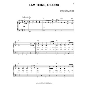 I Am Thine, O Lord