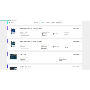 Arturia synthés logiciels (bundles) - Effets/amplis et une boîte à rythmes (Spark)