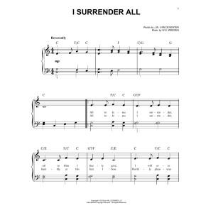 I Surrender All
