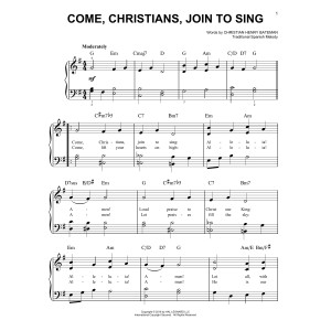Come, Christians, Join To Sing