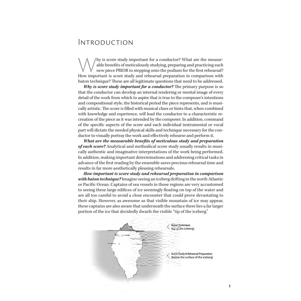 Score And Rehearsal Preparation: A Realistic Approach For Instrumental Conductors