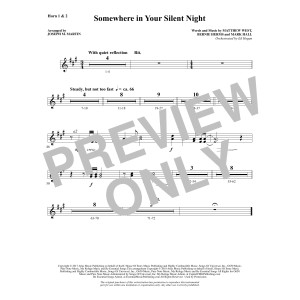 Somewhere in Your Silent Night - F Horn 1 & 2