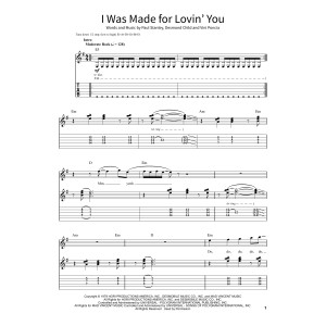 I Was Made For Lovin' You