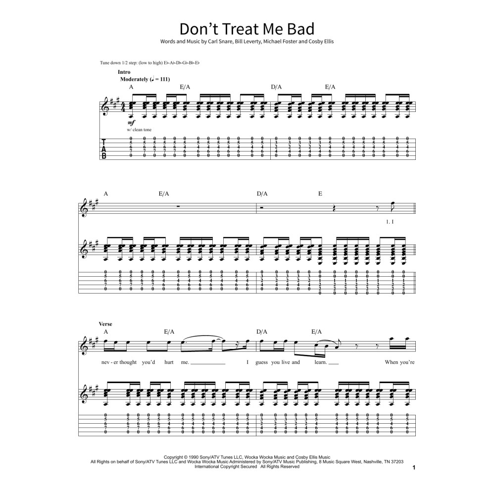 Don't Treat Me Bad