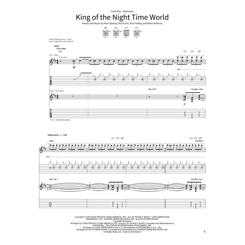 King Of The Night Time World