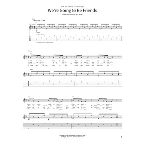 We're Going To Be Friends