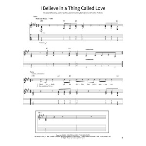 I Believe In A Thing Called Love