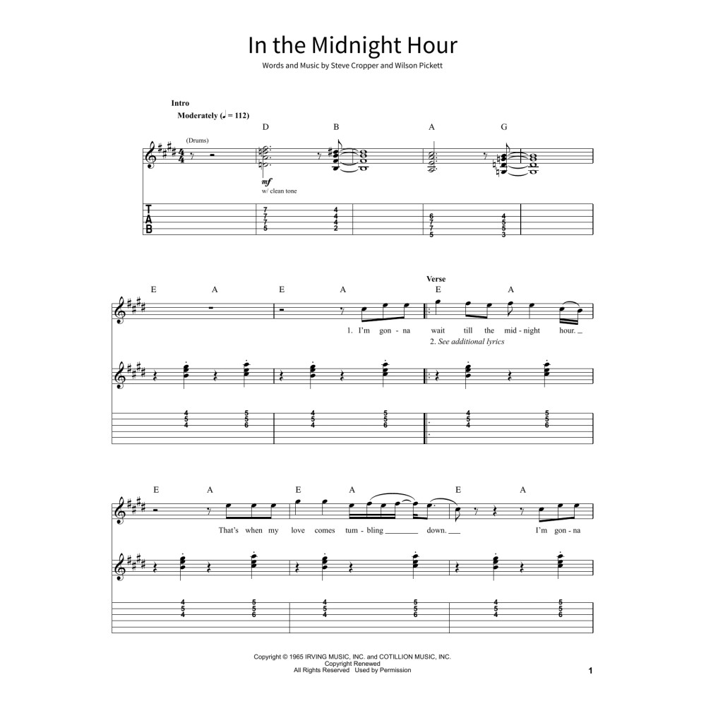 In The Midnight Hour