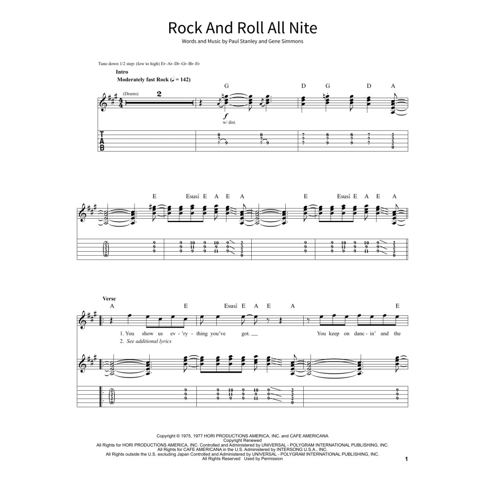 Rock And Roll All Nite