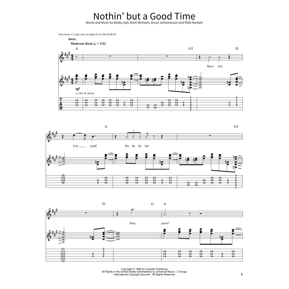 Nothin' But A Good Time