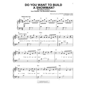 Do You Want To Build A Snowman? (Broadway Version)