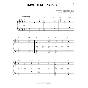Immortal, Invisible