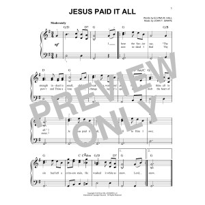 Jesus Paid It All