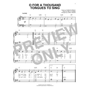 O For A Thousand Tongues To Sing