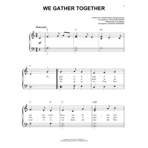 We Gather Together