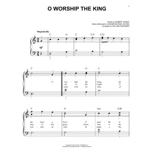O Worship The King