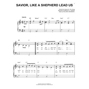 Savior, Like A Shepherd Lead Us