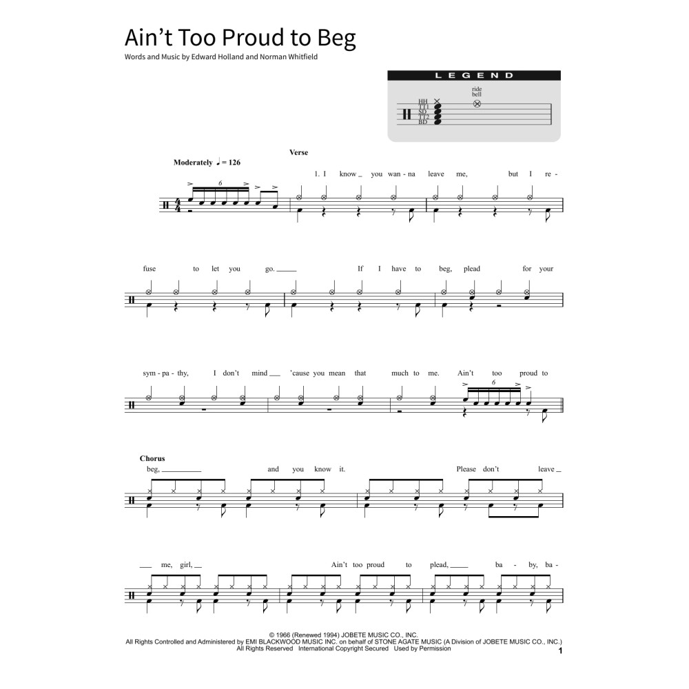 Ain't Too Proud To Beg